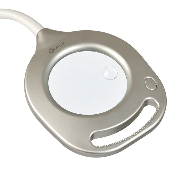 OttLite 2-in-1 LED Magnifier Floor and Desk Lamp