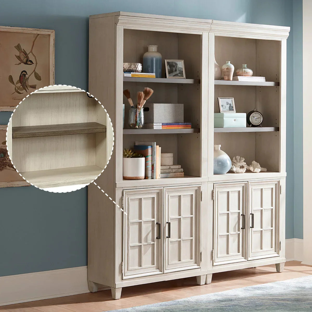 North Haven 2-piece Bookcase Wall