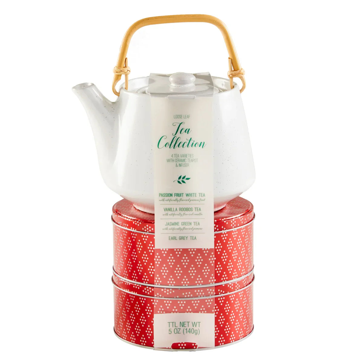 Traditions Tea Teapot Tower Gift Set