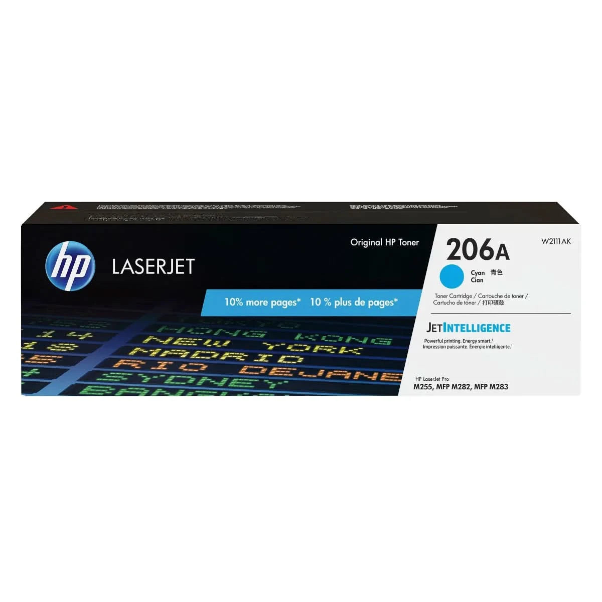 HP 206A Toner Cartridge- CYAN HEWW2111AK