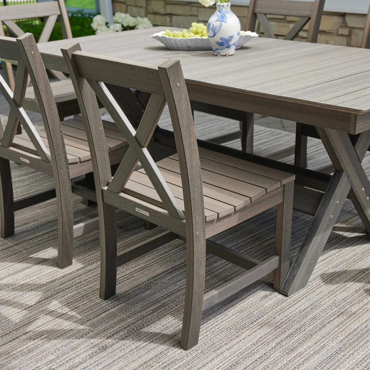 Leisure Line 7-piece Outdoor Dining Set by Tangent