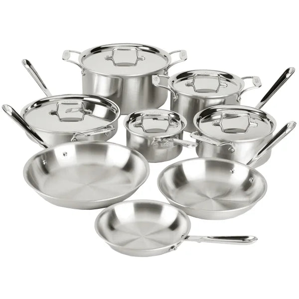 All-Clad d5 Stainless Steel 13-piece Cookware Set