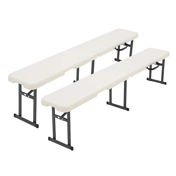 CORE 6' Fold in Half Bench, 2-pack