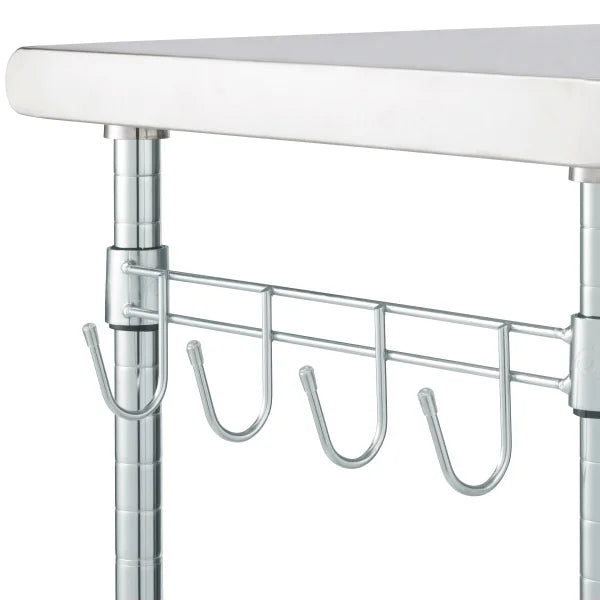 TRINITY EcoStorage Stainless Steel Kitchen Cart