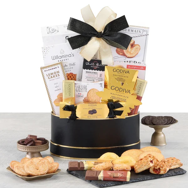 Godiva & More Celebration Gift Basket