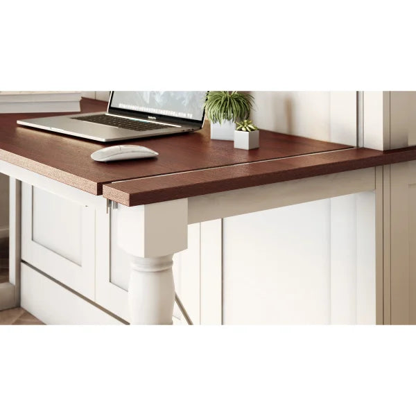 Perth Queen Portrait Wall Bed with Desk