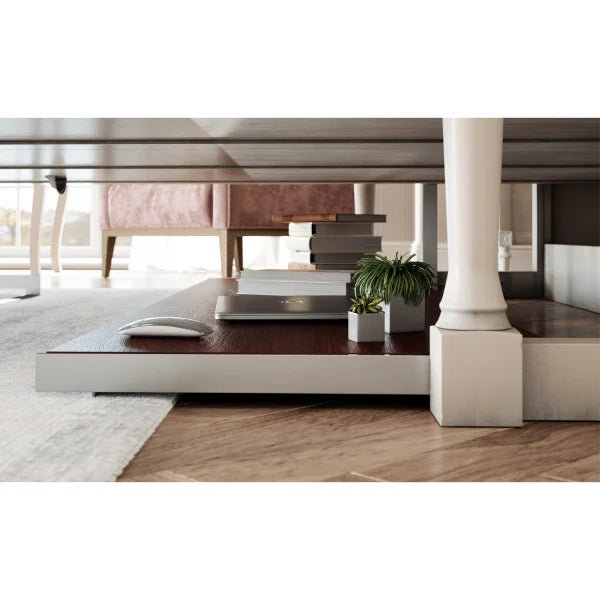 Perth Queen Portrait Wall Bed with Desk