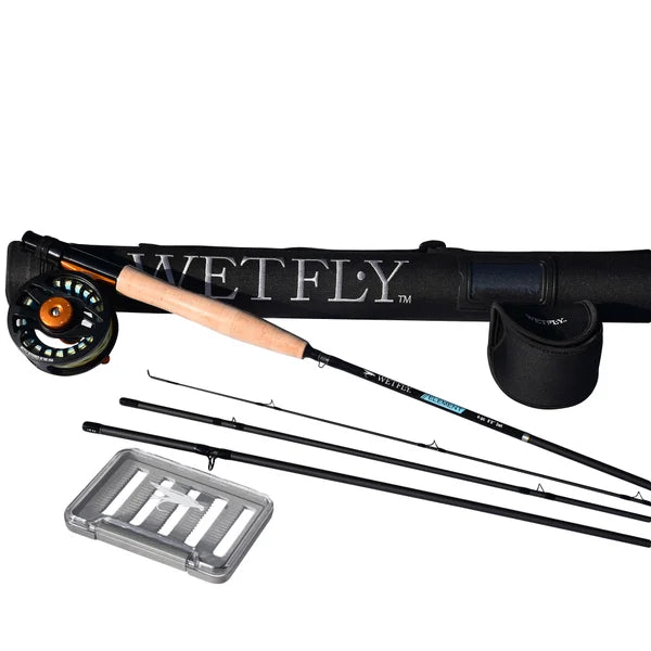 WETFLY Element Black Ops Fly Rod Kit 5WT 9FT