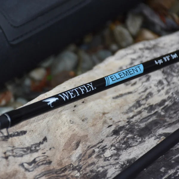 WETFLY Element Black Ops Fly Rod Kit 5WT 9FT