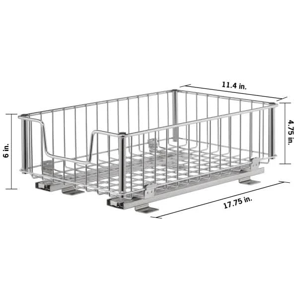 TRINITY Wire Drawer w/Slide, 2-pack