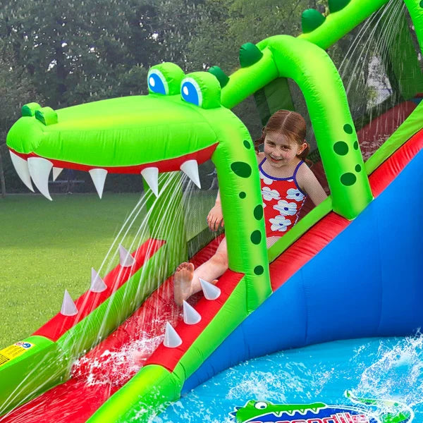 Crocodile Cave Adventure Water Slide