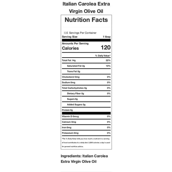 TRE Olive 2 Liter Early Harvest Extra Virgin Olive Oil