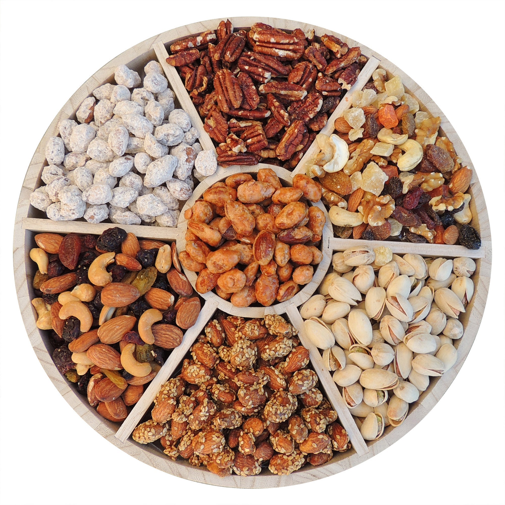 Vacaville Fruit Company Sweet and Savory Nut Tray 2.12 lbs