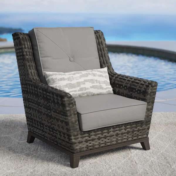 Grand Leisure Lansing 3-piece Outdoor Patio Seating Set with Deep Cushions