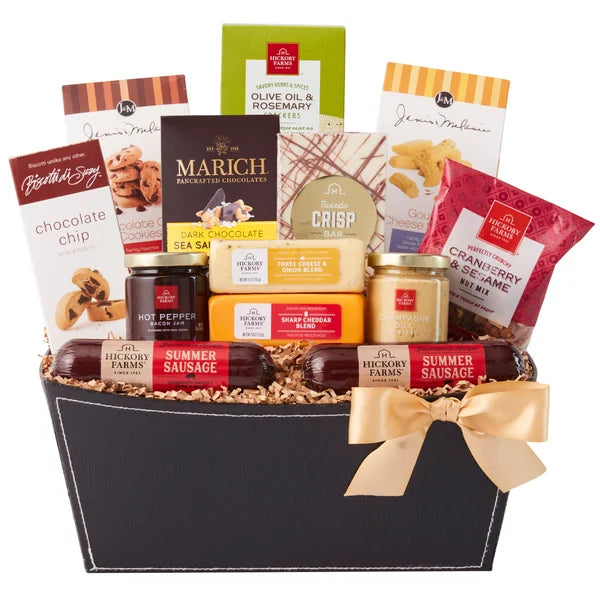 Hickory Farms Ultimate Party Snacks Gift Basket, 3.19 lbs Total