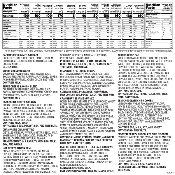 Hickory Farms Ultimate Party Snacks Gift Basket, 3.19 lbs Total