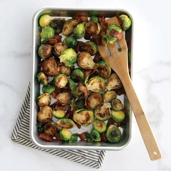 Nordic Ware Naturals Aluminum 1/6 Sheet Pan, 4-pack