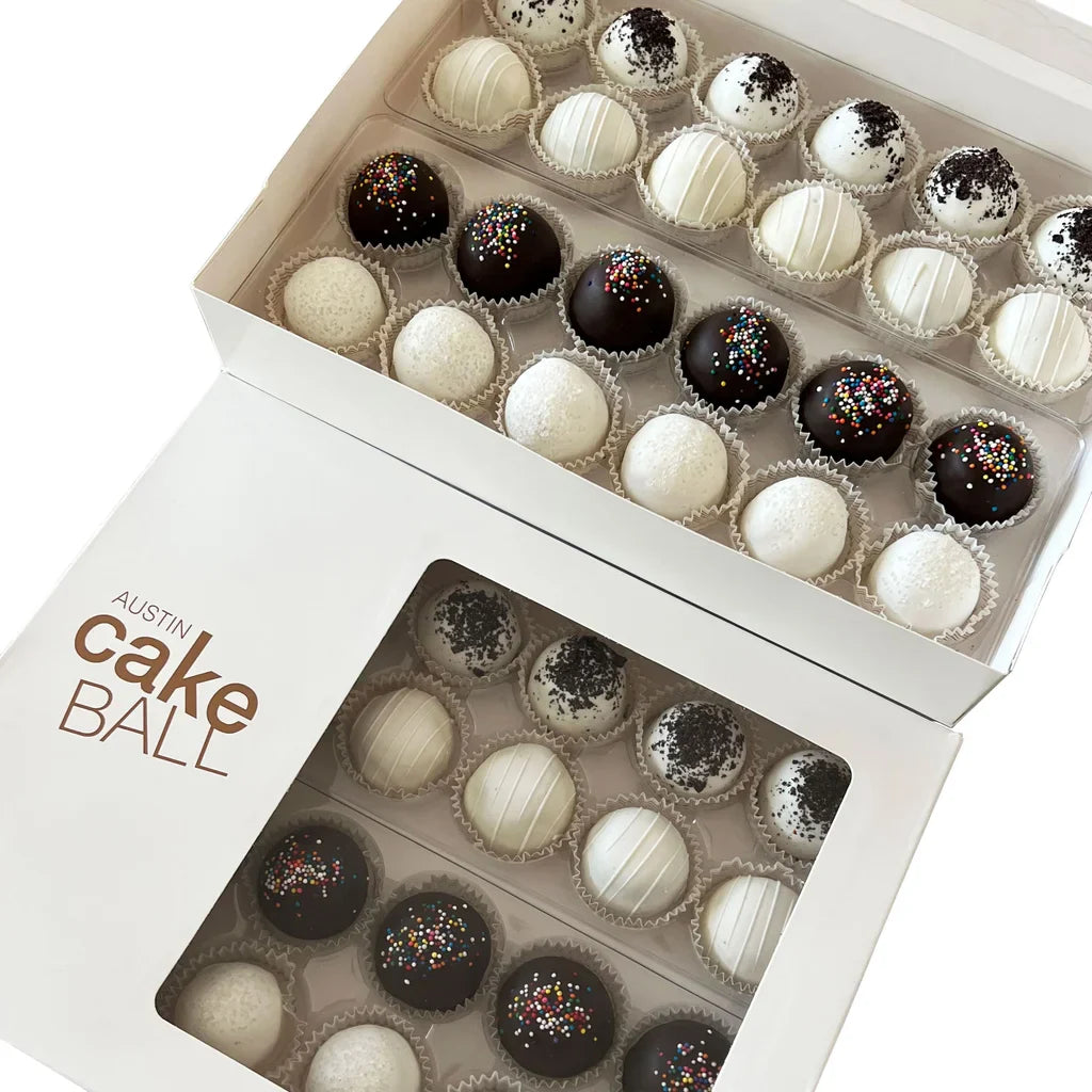 Austin Cake Ball Catering Assortment 48 Cake Balls