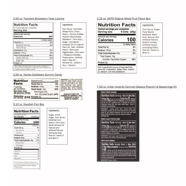 Movie Marathon Gourmet Popcorn Gift Set