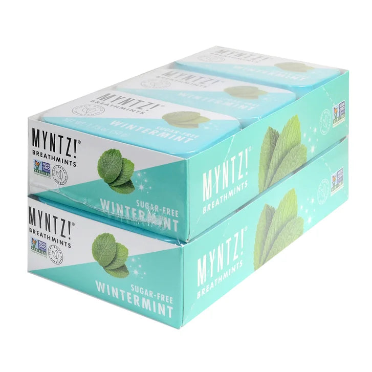 MYNTZ! Sugar Free Breathmints, Wintermint, 1.75 oz, 12-count