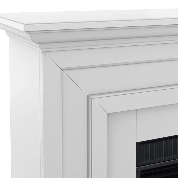 Tresanti Gwendolyn Wall Mantel with ClassicFlame CoolGlow 2-in-1 Electric Fireplace and Fan