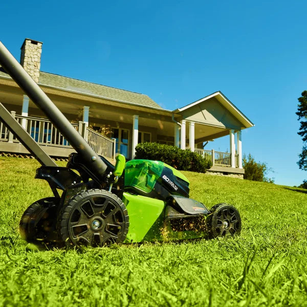 Greenworks 80V 21" Gen 2 Self-Propelled Mower w/ Extra Blade, (2) Batteries & Rapid Charger