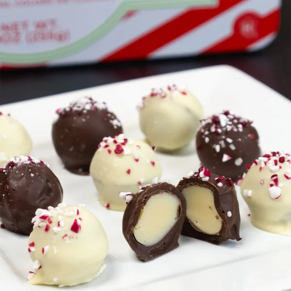 A'cappella 18 Peppermint Chocolino Truffle Tin, 2-pack