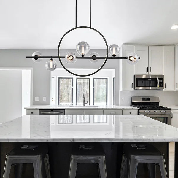 Housemark Luna 8-light LED Island Pendant Light