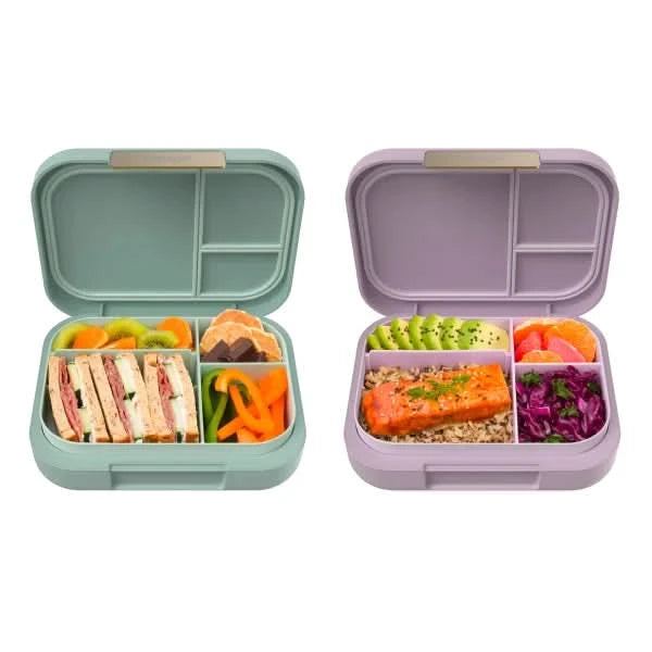 Bentgo Modern Leak-Resistant Lunch Box, 2 Pack