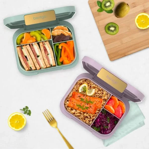Bentgo Modern Leak-Resistant Lunch Box, 2 Pack