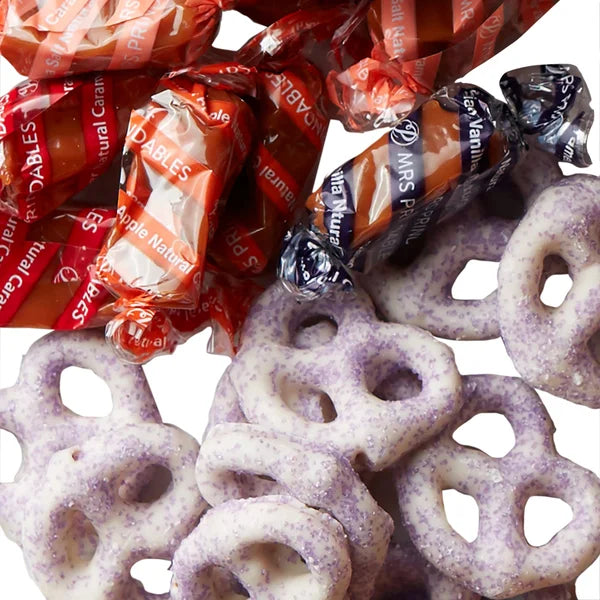 Mrs Prindables Grand Fall Caramel Apple Gift Basket