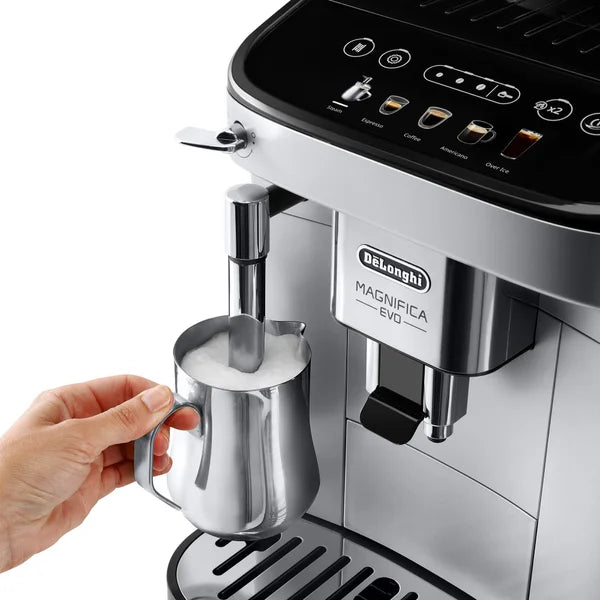 De'Longhi Magnifica Evo Automatic Espresso Machine with Frother and Preset Recipes