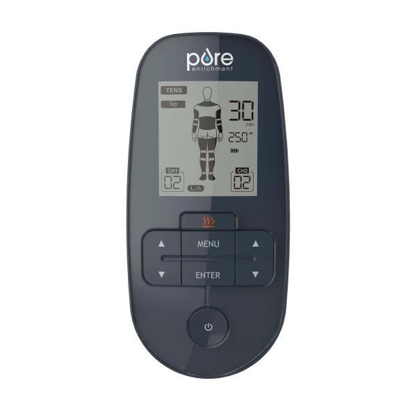 Pure Enrichment PurePulse Trio TENS, EMS & Heat Muscle Stimulator