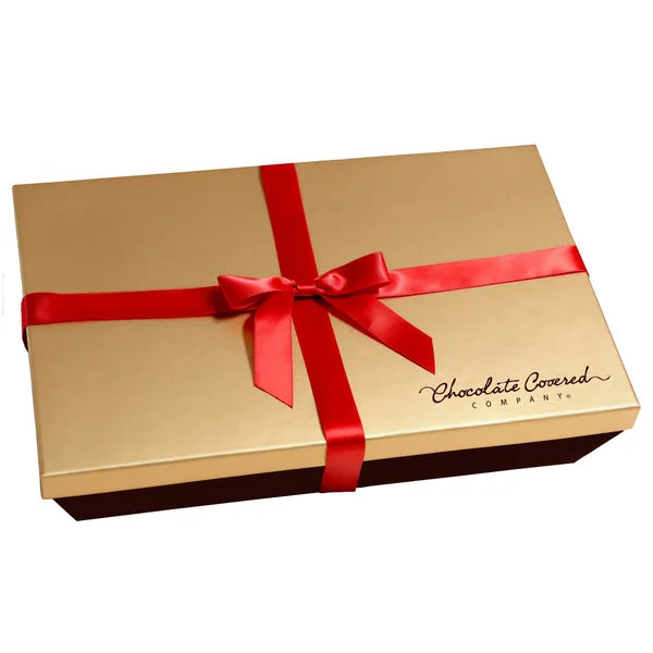 Chocolate Covered Company, Everything Caramel Belgian Chocolate Snack Gift Tray,