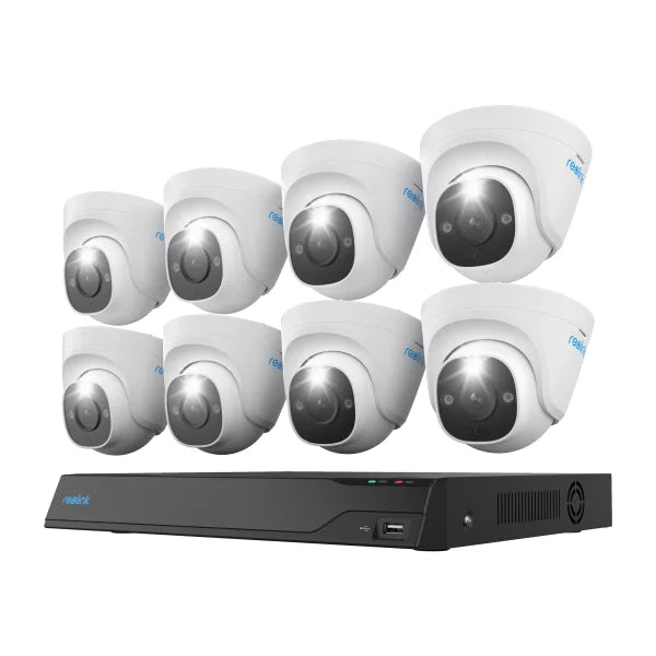Reolink 16 Channel, 8 4K+ Wired Dome Camera 4TB NVR Security Camera System