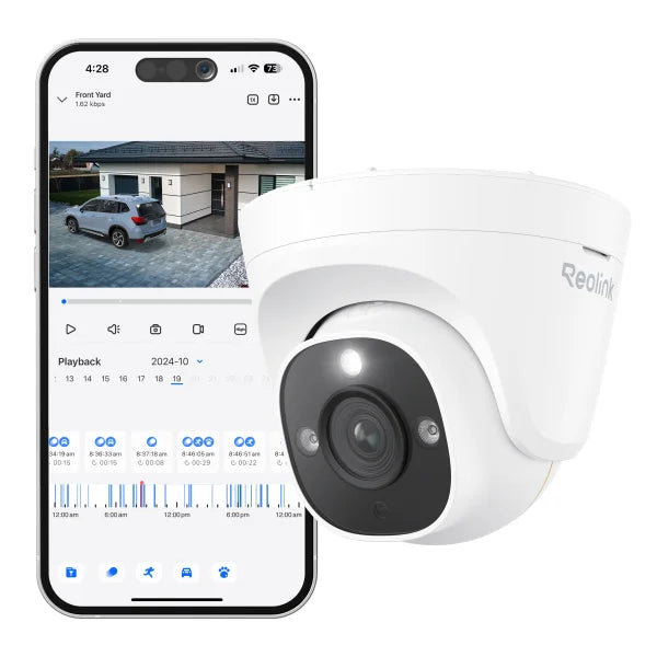 Reolink 16 Channel, 8 4K+ Wired Dome Camera 4TB NVR Security Camera System