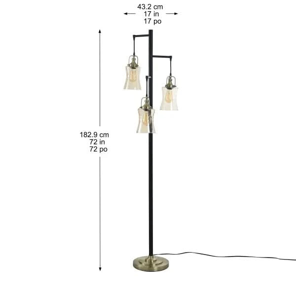 Arden 3-light Floor Lamp