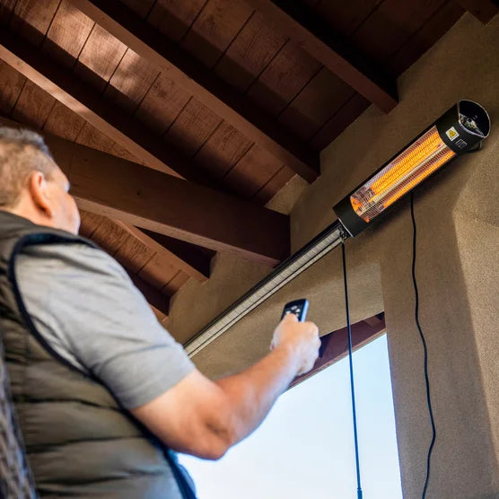 Kenmore 1500W Carbon Infrared Electric Patio Heater & Remote