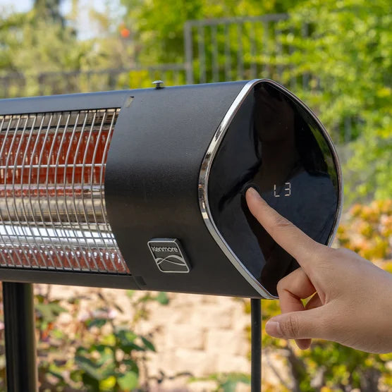 Kenmore 1500W Carbon Infrared Electric Patio Heater & Remote