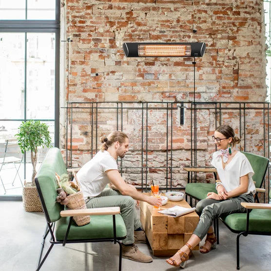 Kenmore 1500W Carbon Infrared Electric Patio Heater & Remote