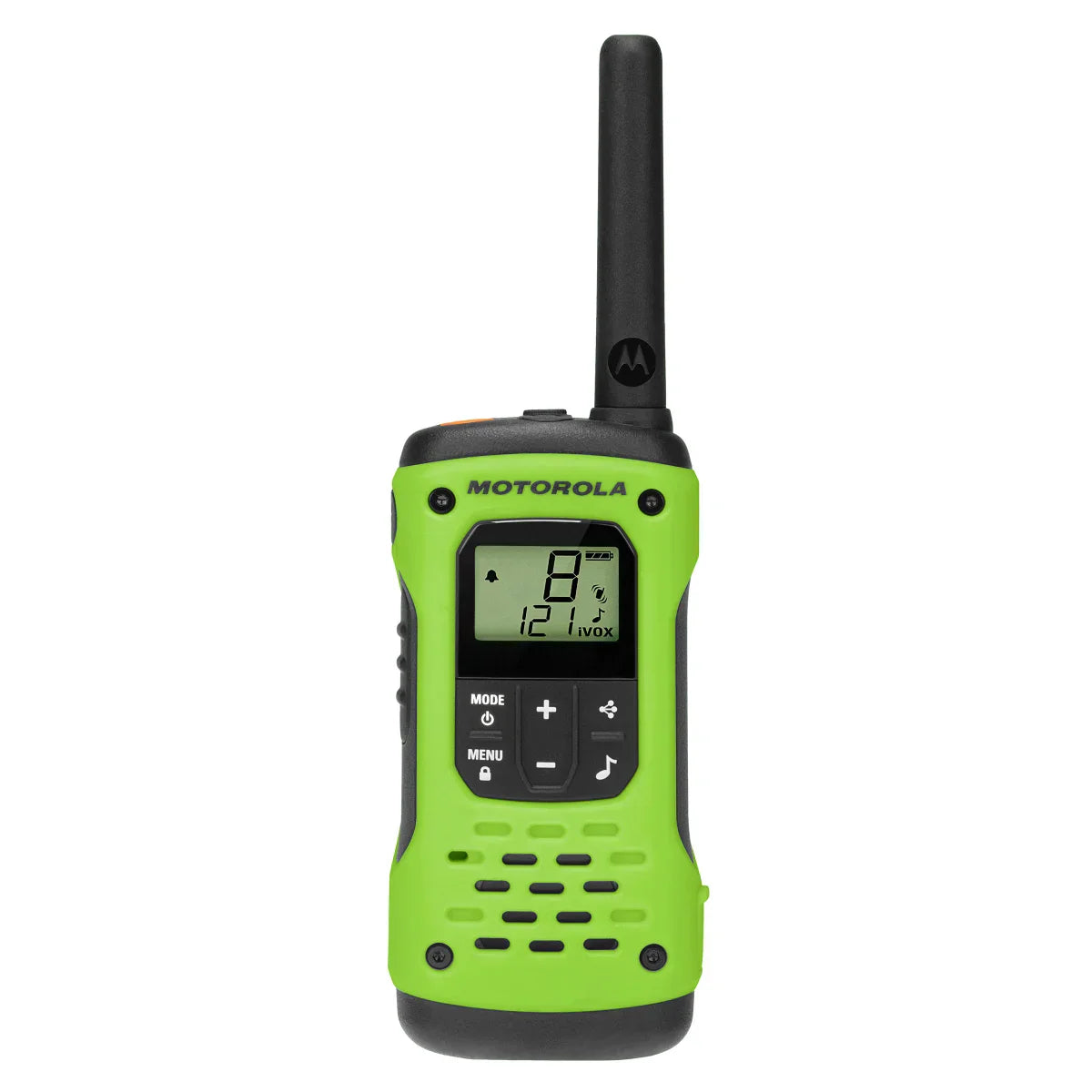 Motorola Solutions T600 35 Miles Waterproof Two-way Radio Green, 2-pack