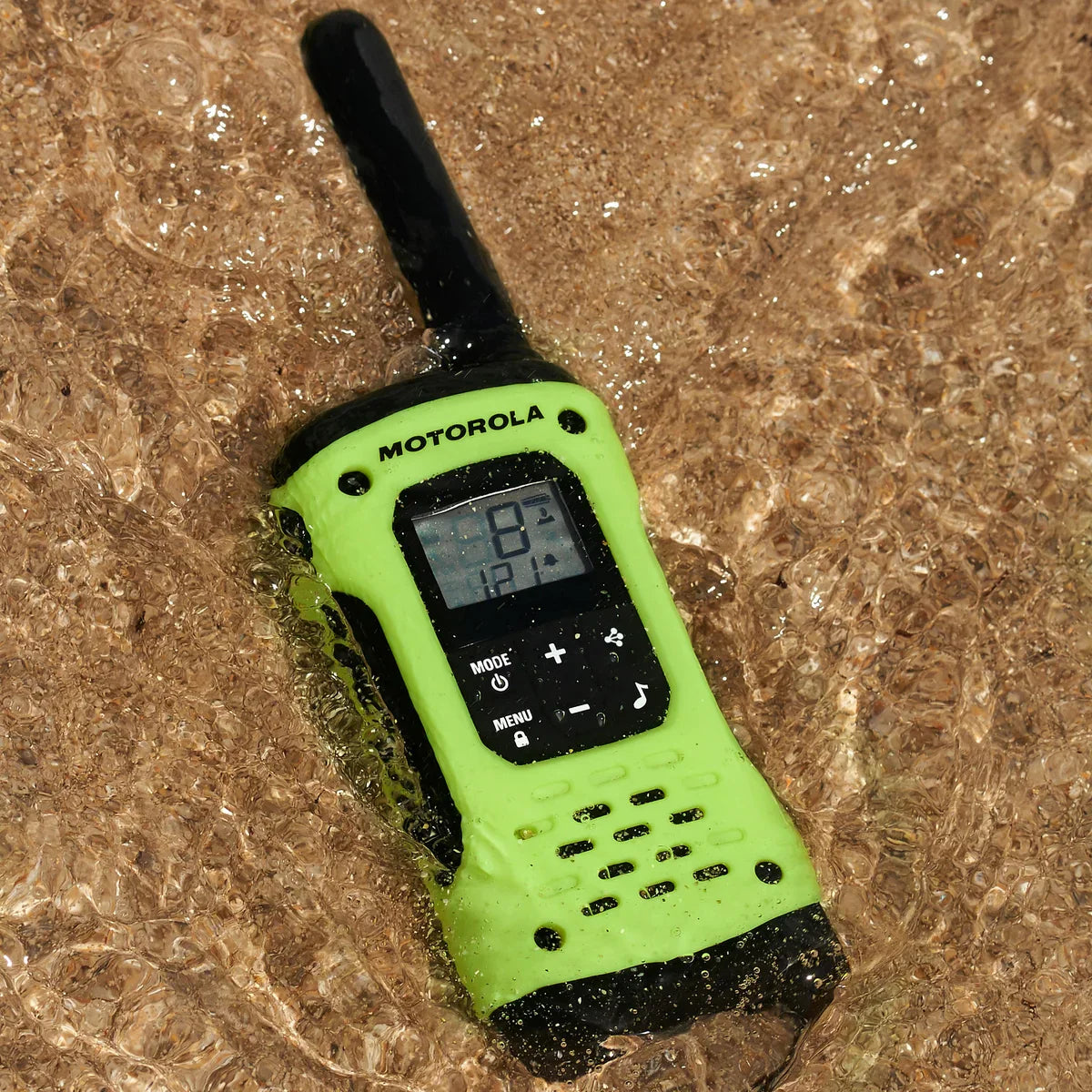 Motorola Solutions T600 35 Miles Waterproof Two-way Radio Green, 2-pack