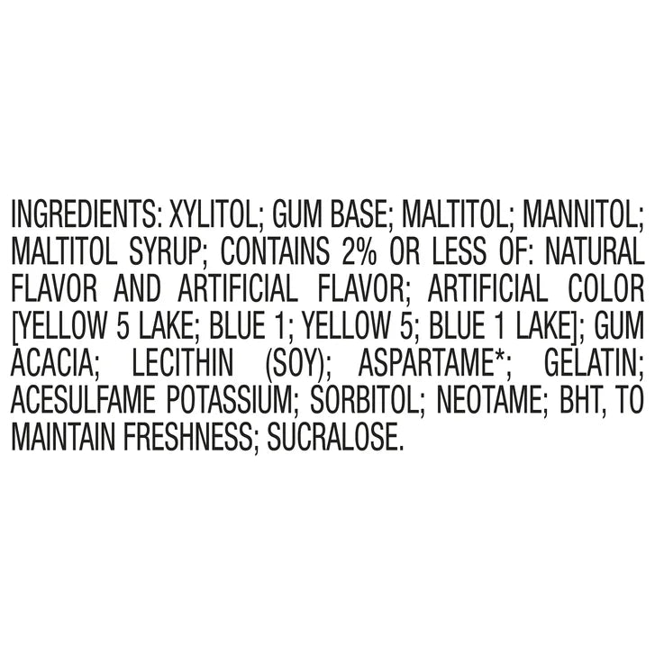 Ice Breakers Ice Cubes Sugar Free Gum, Wintergreen, 40 pieces, 4-count