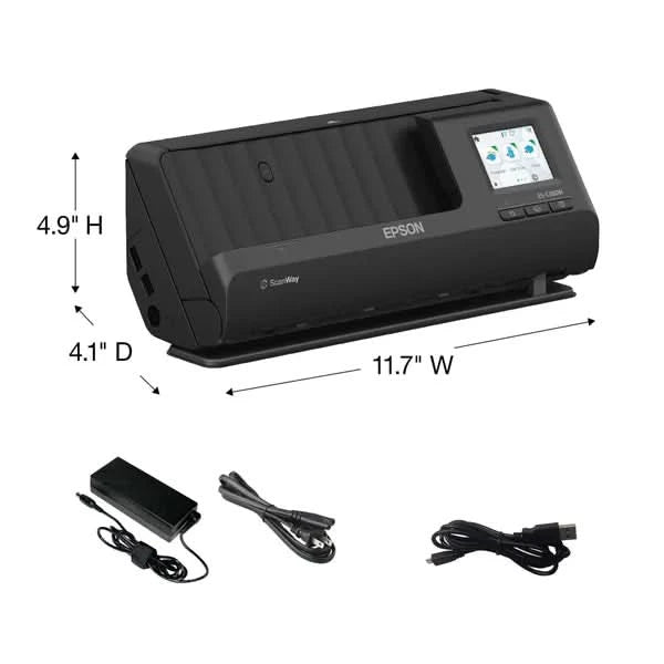 Epson WorkForce ES-C380W Wireless Compact Desktop Document Scanner