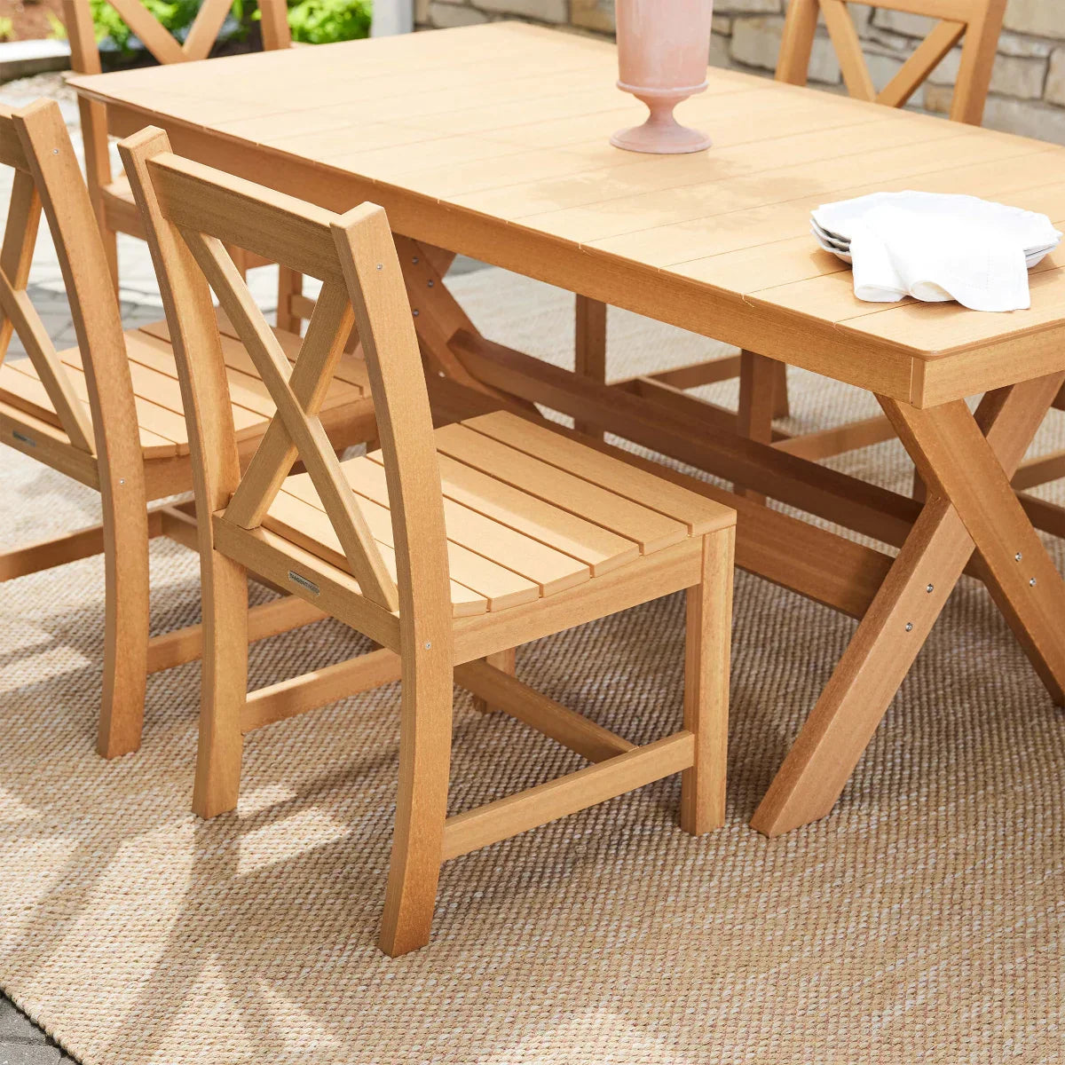 Leisure Line 7-piece Outdoor Dining Set by Tangent