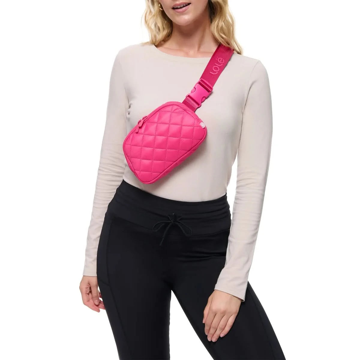 Lole Unisex Quilted Belt Bag