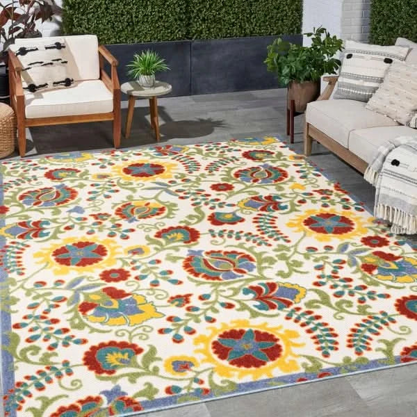 Nourison Veranda Indoor/Outdoor Area Rug, Palladian