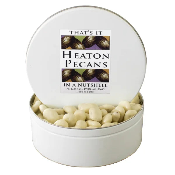 Heaton Pecans White Chocolate Covered Pecans, 3.75 lb