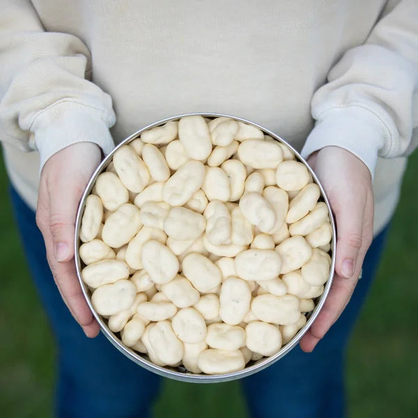 Heaton Pecans White Chocolate Covered Pecans, 3.75 lb