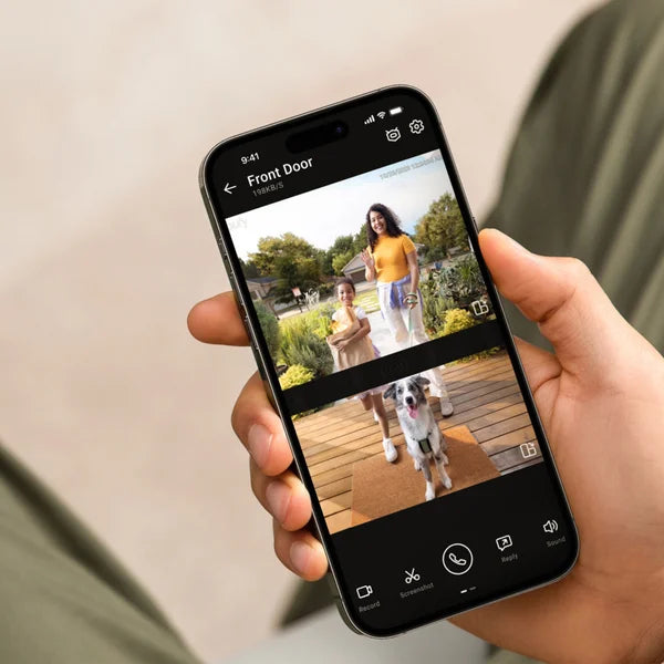 Eufy Security Dual Camera Video Doorbell E340 with Indoor 2K Cam Mini